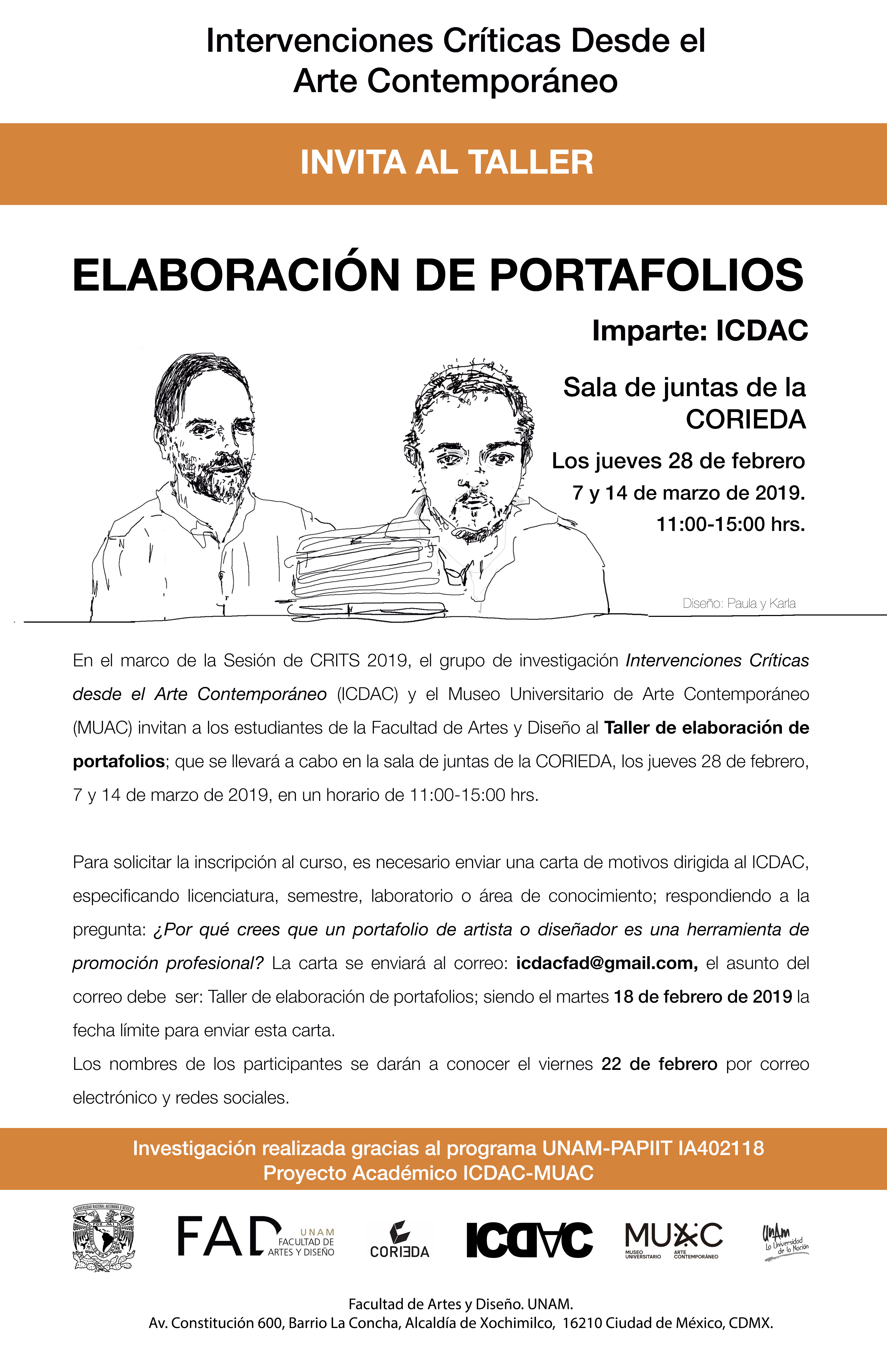 taller portafolios