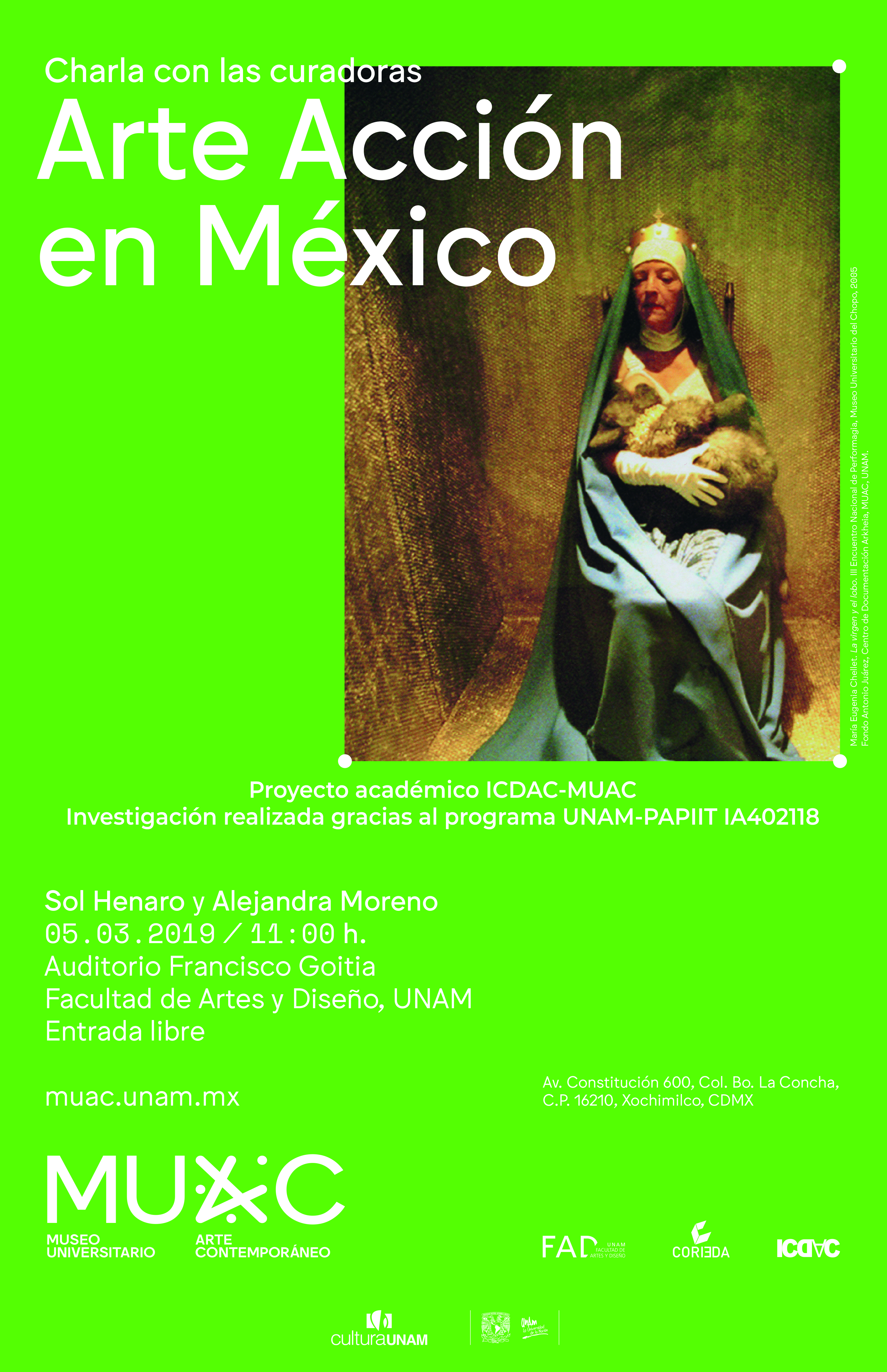 Cartel ArteAcción Intervenido