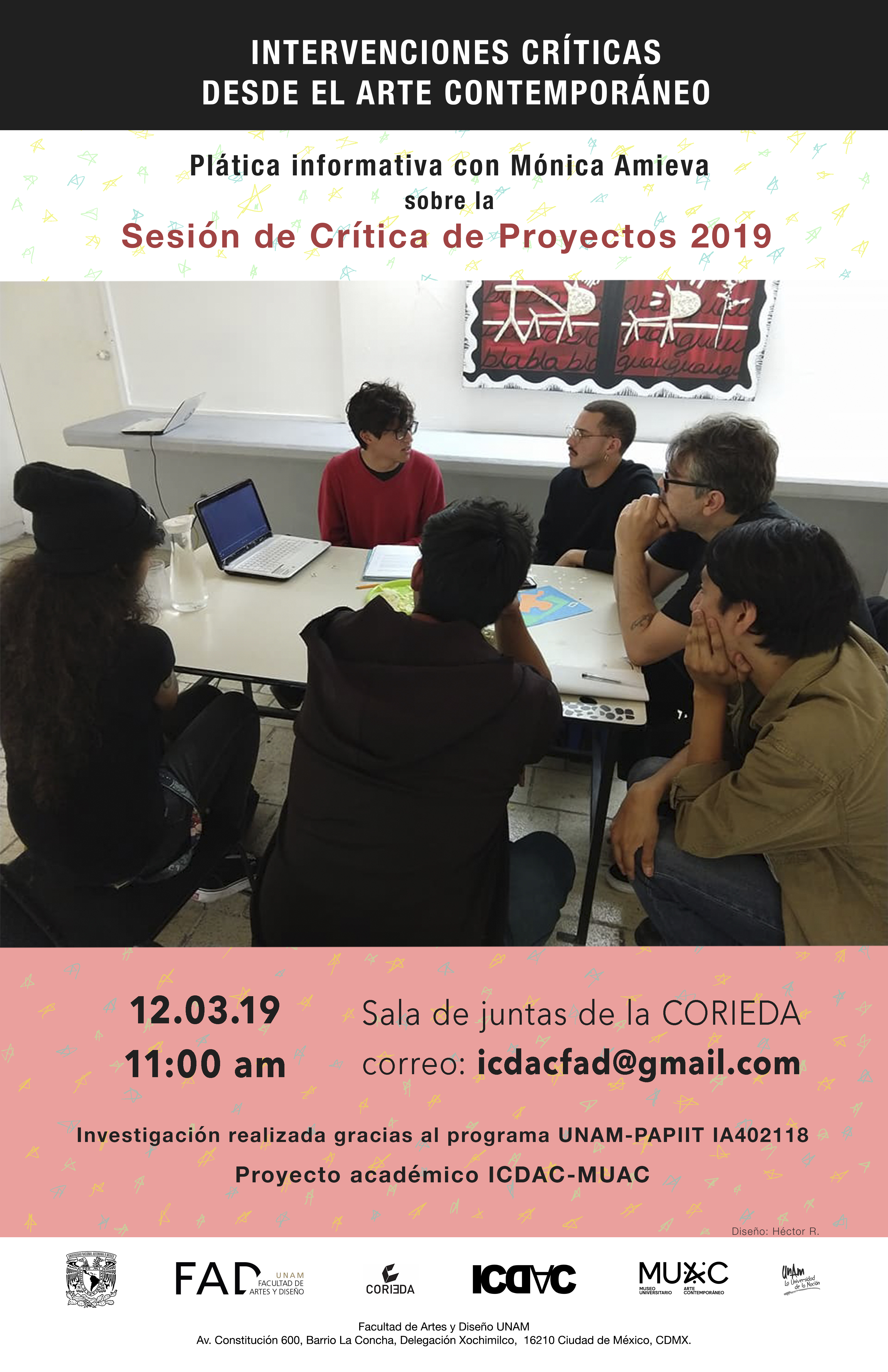 cartel Mónica Amieva