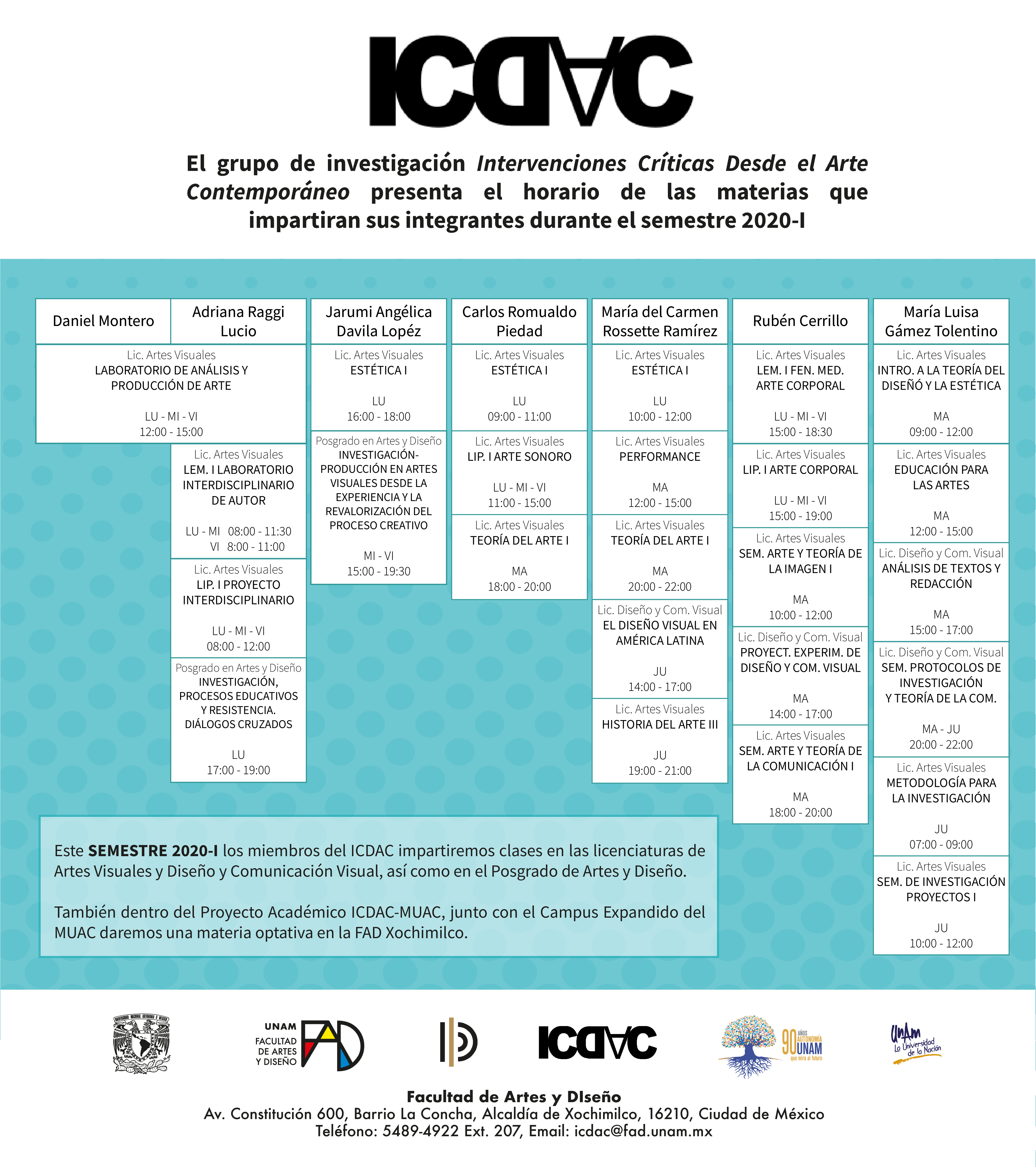 CLASES ICDAC