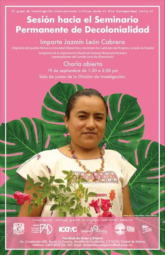 Sesión hacia el Seminario Permanente de Decolonialidad